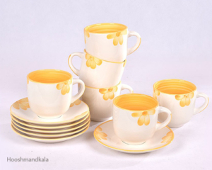 فنجان نعلبکی 12 پارچه آی هوم مدل IH-1126 - تصویر 6