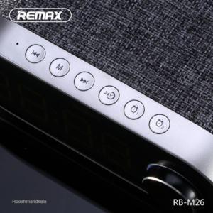 اسپیکر بلوتوثی و ساعت دیجیتال ریمکس مدل RB-M26 - تصویر 5