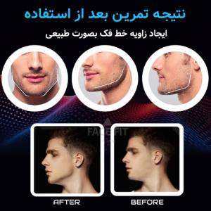 زاویه ساز فک و صورت فیس فیت مدل FF-3020 بسته 6 عددی - تصویر 9